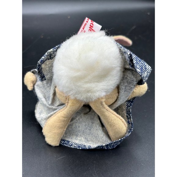 Vintage Annalee Spring Girl Bunny 1991 7 inches Easter Bunny Flowers - Picture 15 of 16